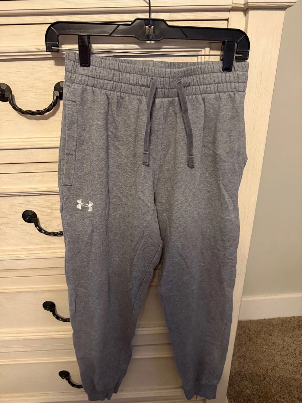 Under Armour Kids Gray Drawstring Joggers